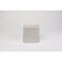 D&amp;M Vase faddy céramique blanche 24 cm