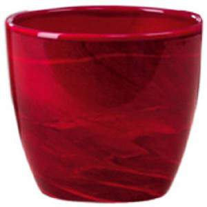920 28 RED MARBLE COVERPOT
