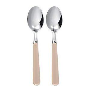 Excelsa Set of Spoons in Stainless Steel Cream