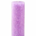 Pillar candle lilac