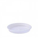 GREEN BASICS ORCHID SAUCER 10 cm TRANSP