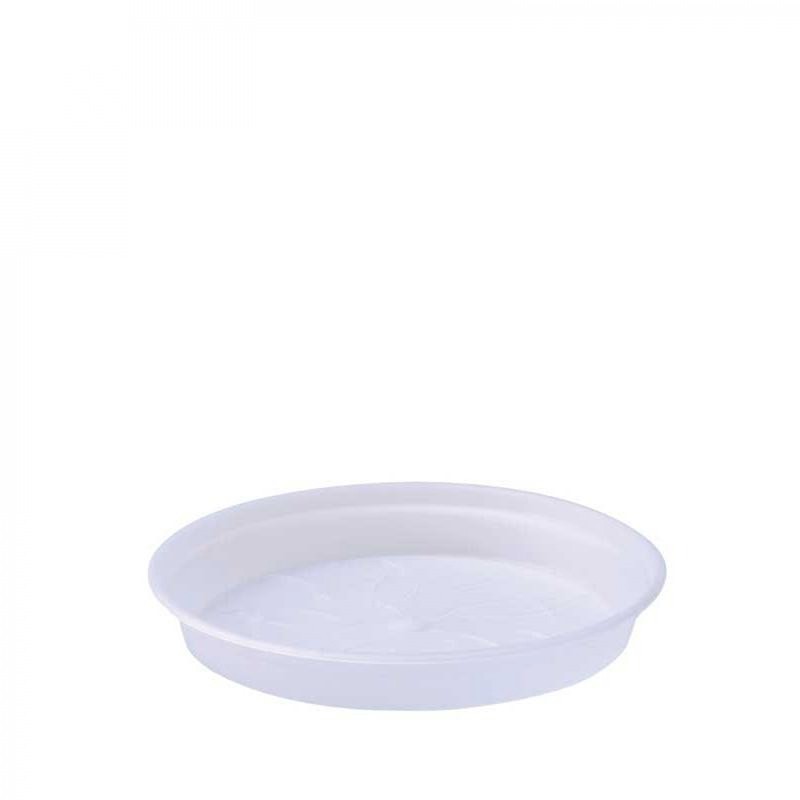 GREEN BASICS ORCHID SAUCER 10 cm TRANSP