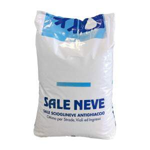 Saco de sal CaCl2 para 25 kg de neve