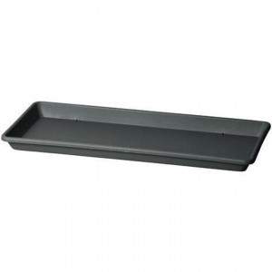 DECOR SAUCER FLOWER BOX cm 102 ANTHRACITE