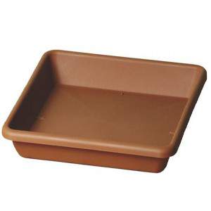 Sottovaso quadrato 46cm TERRACOTTA linea Decor