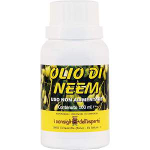 Neem oil bottle