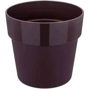 Elho B.for mini pot de fleur rond original, gris chaud, 11 cm