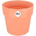 Elho B.for mini pot de fleur rond original, gris chaud, 11 cm