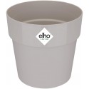 Elho B.for Original Mini maceta redonda, gris cálido, 11 cm