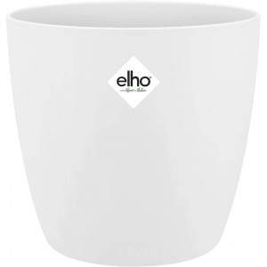 Elho Brussels Round 16 - Flowerpot - White - Indoor - Ø 15.9 x H 14.6 cm