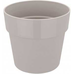 Elho B.for Original Round Mini Flower Pot, Warm Gray, 11 cm