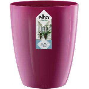 Elho Brussels Diamond Orchid High 12,5 - Pot de fleurs - Rose pâle - Intérieur - Ø 12,7 x H 15,2 cm