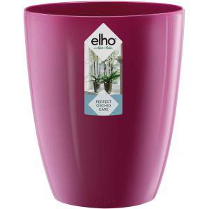 Elho Brussels Diamond Orchid High 12,5 - Pot de fleurs - Rose pâle - Intérieur - Ø 12,7 x H 15,2 cm