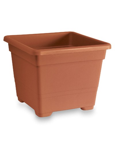 Pot carré 54cm TERRACOTTA