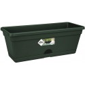 Elho Green Basics Trough Mini Allin1 30 - Jardinière - Vert Feuille - Extérieur &amp; Balcon - L 30,2 xl 19,5 x H 15,6 cm