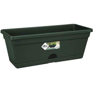 Elho Green Basics Trough Mini Allin1 30 - Jardinière - Vert Feuille - Extérieur & Balcon - L 30,2 xl 19,5 x H 15,6 cm