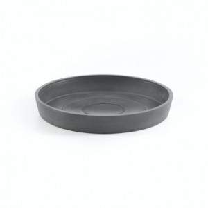 Ecopots Amsterdam Gray Saucer 30cm