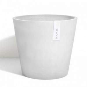 Ecopots Amsterdam Light Gray Vase 30cm