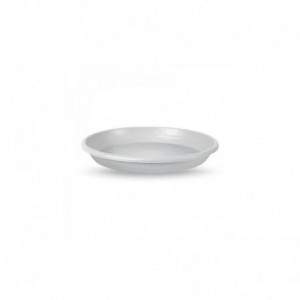 Cylinder saucer ø22 cm. White