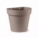 Cleo Wandvase ø 25 cm. Havanna