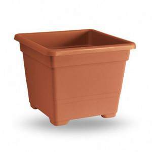 Square Pot 14cm Terracotta...