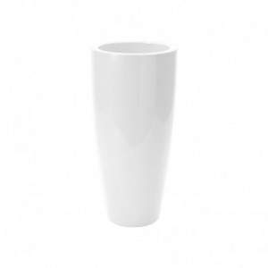 Vase Talos 90 cm. blanc
