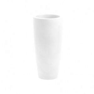 Grand vase de style 70 cm. blanc