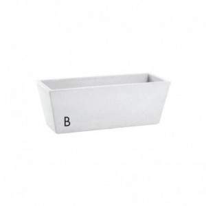 Caja Mysia 40 cm. blanco