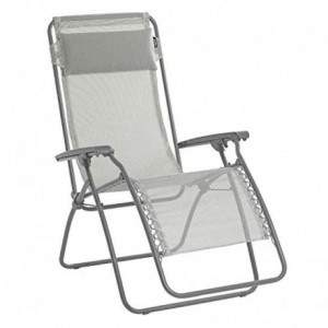 Lafuma Deckchair - Light grey