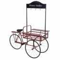 Mesa de bar Bicycle Metal Rojo