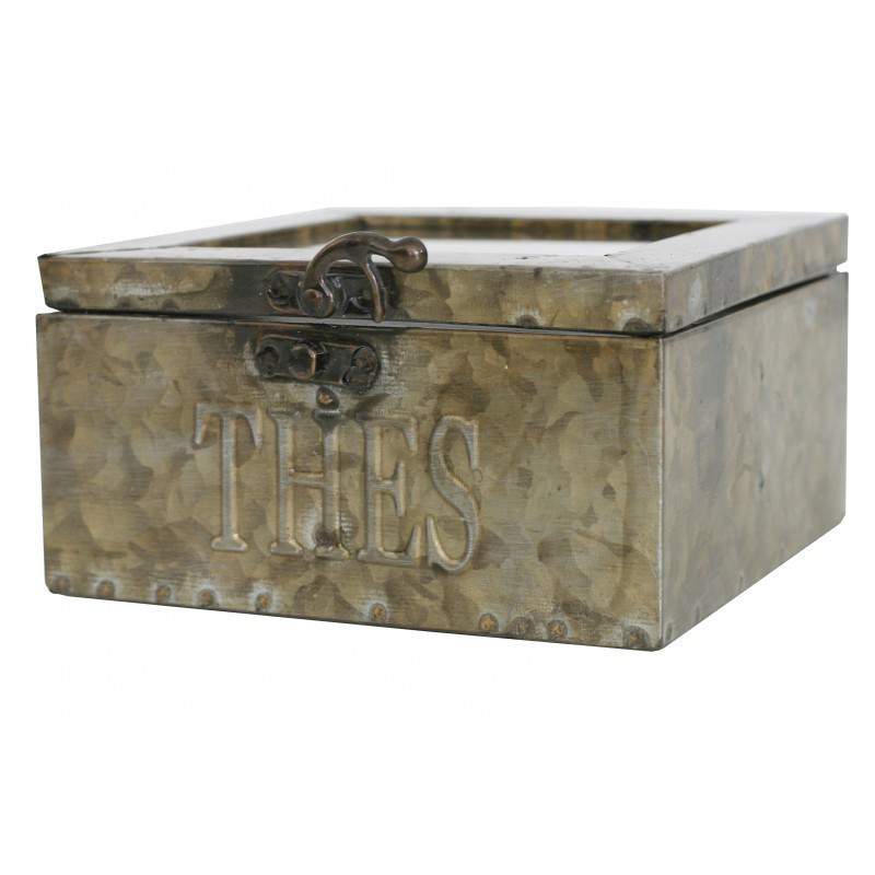 Zinc tea box Zinc tea box