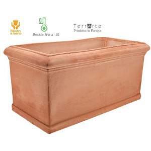 Glatte Terrakotta-Box 40cm