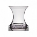 Vase-X  Transparent Glass -...