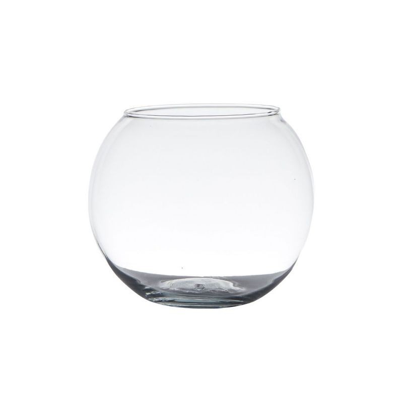 Glass Bubble Ball Vase 9.5...