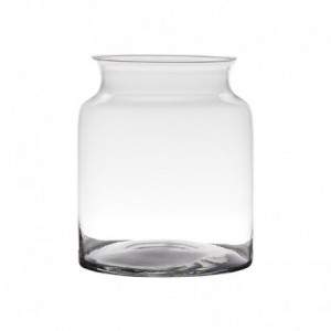 Glasvase Flasche Marcy H23 D19
