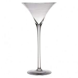 Vase en verre Martini H40...