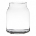 Glass Vase Bottle H15 D12