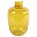 Vaso de vidro Zilla S Amarelo