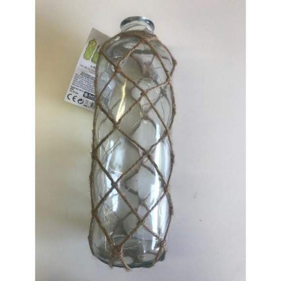 Transparente LED-Glasflasche
