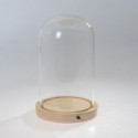 Cloche en verre avec LED