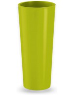 VE.CA. Vase Round High 85 Glossy Finish Various Colors (Glossy Orient Red)