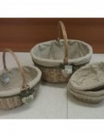 Lorel Oval Basket with...