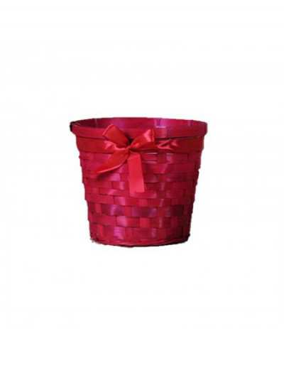 Red Basket with Bow 16 x...