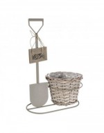 C Vaso Farm Spade con Base