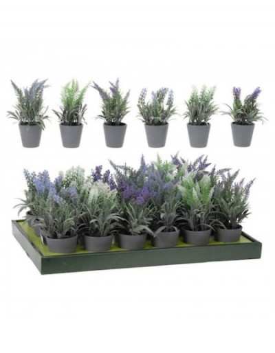 Pote de Lavanda Artificial