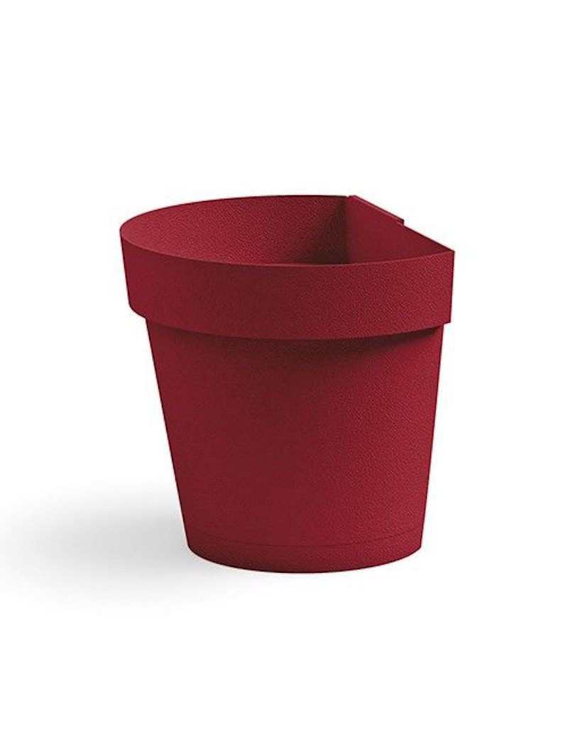 Wall Vase Cleo ø 25 cm. Red