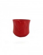 Round Vase with Heart H15...