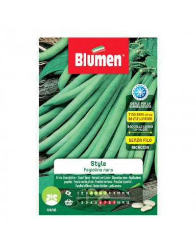 Nano Style Blumen Green Bean Seeds of 250 gr