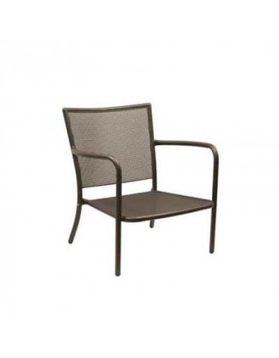 Fauteuil Athena Marron Indien