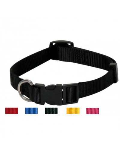 Black Adjustable Nylon Collar